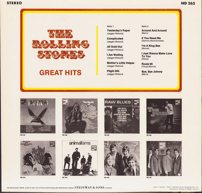 The Rolling Stones ‎- Great Hits Vinyl LP