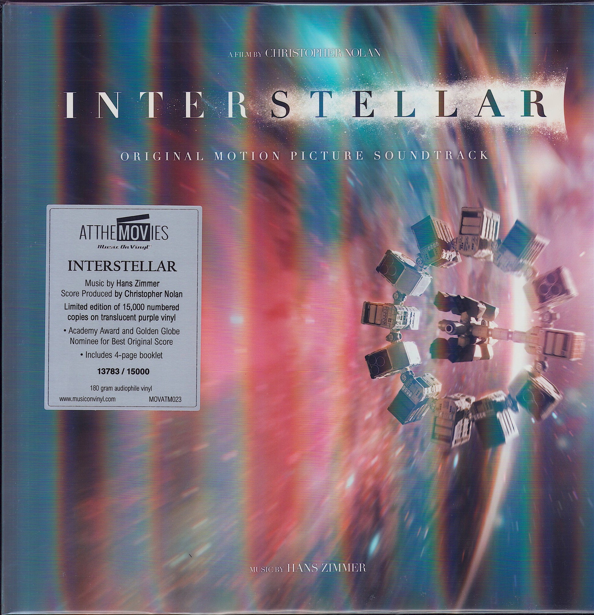 Hans Zimmer - Interstellar (Original Motion Picture Soundtrack) (Translucent Purple Vinyl 2LP) Limited Edition
