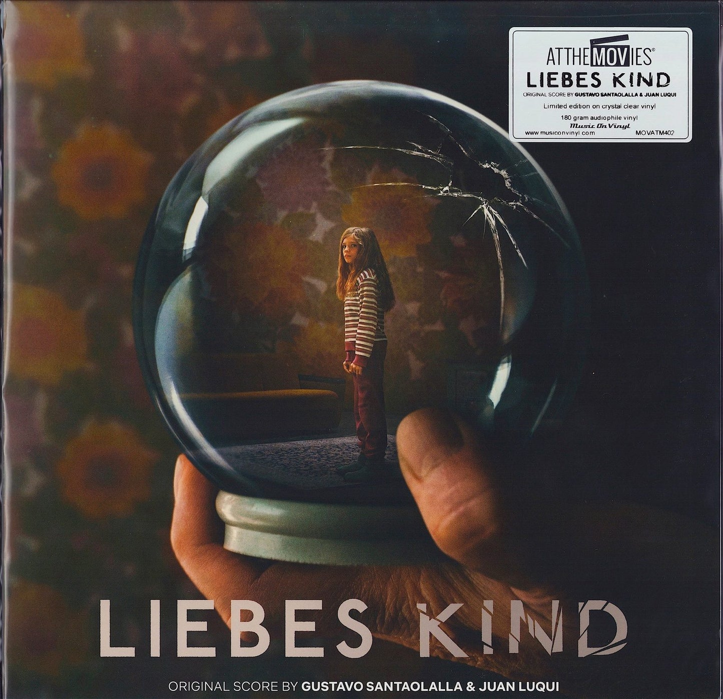 Gustavo Santaolalla & Juan Luqui ‎- Liebes Kind Soundtrack From The Netflix Series Clear Vinyl LP Limited Edition