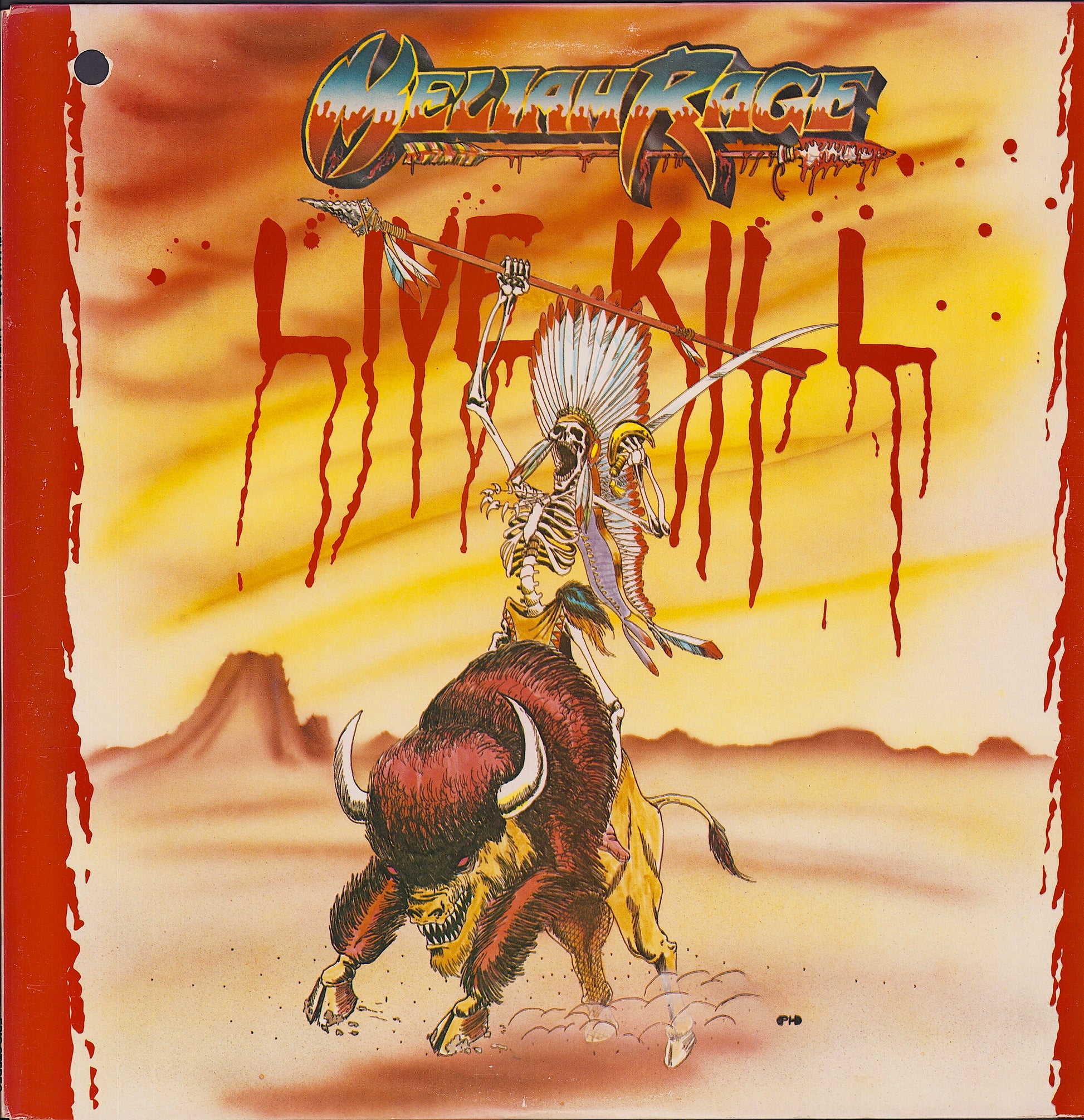 Meliah Rage ‎- Live Kill Vinyl 12"