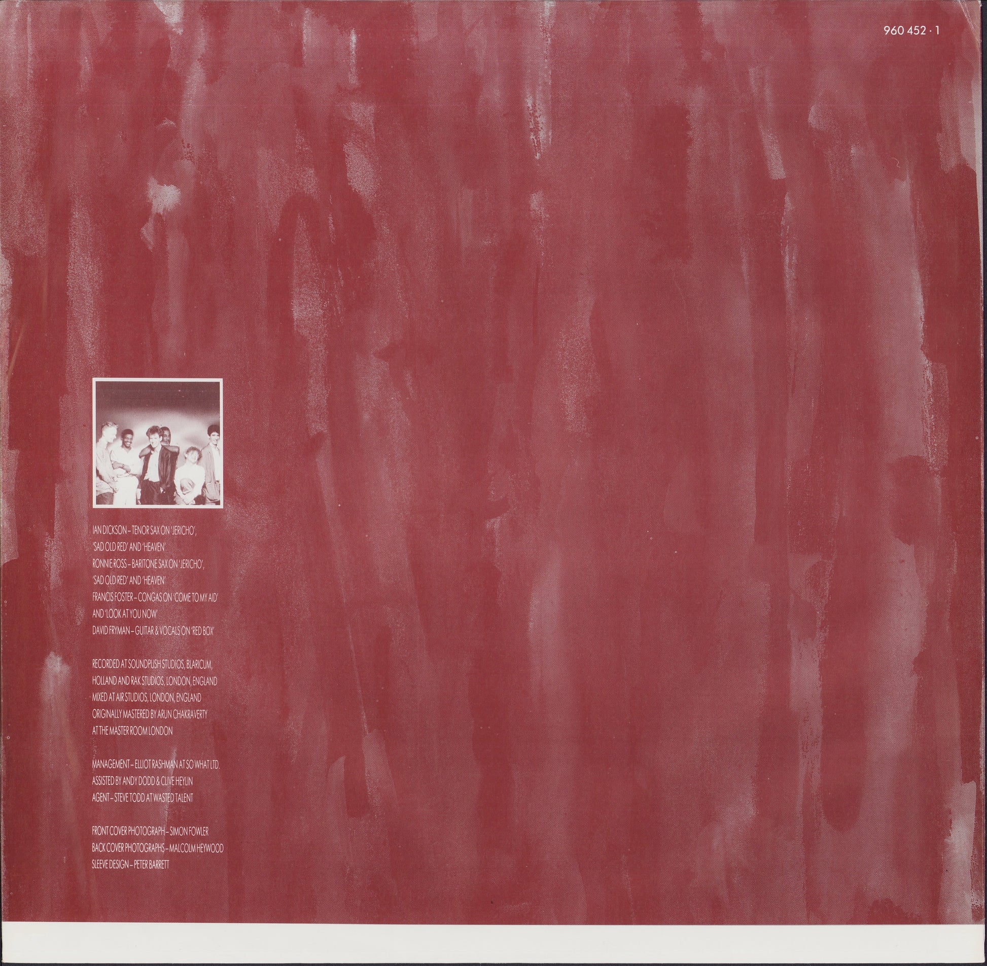 Simply Red ‎- Picture Book Vinyl LP