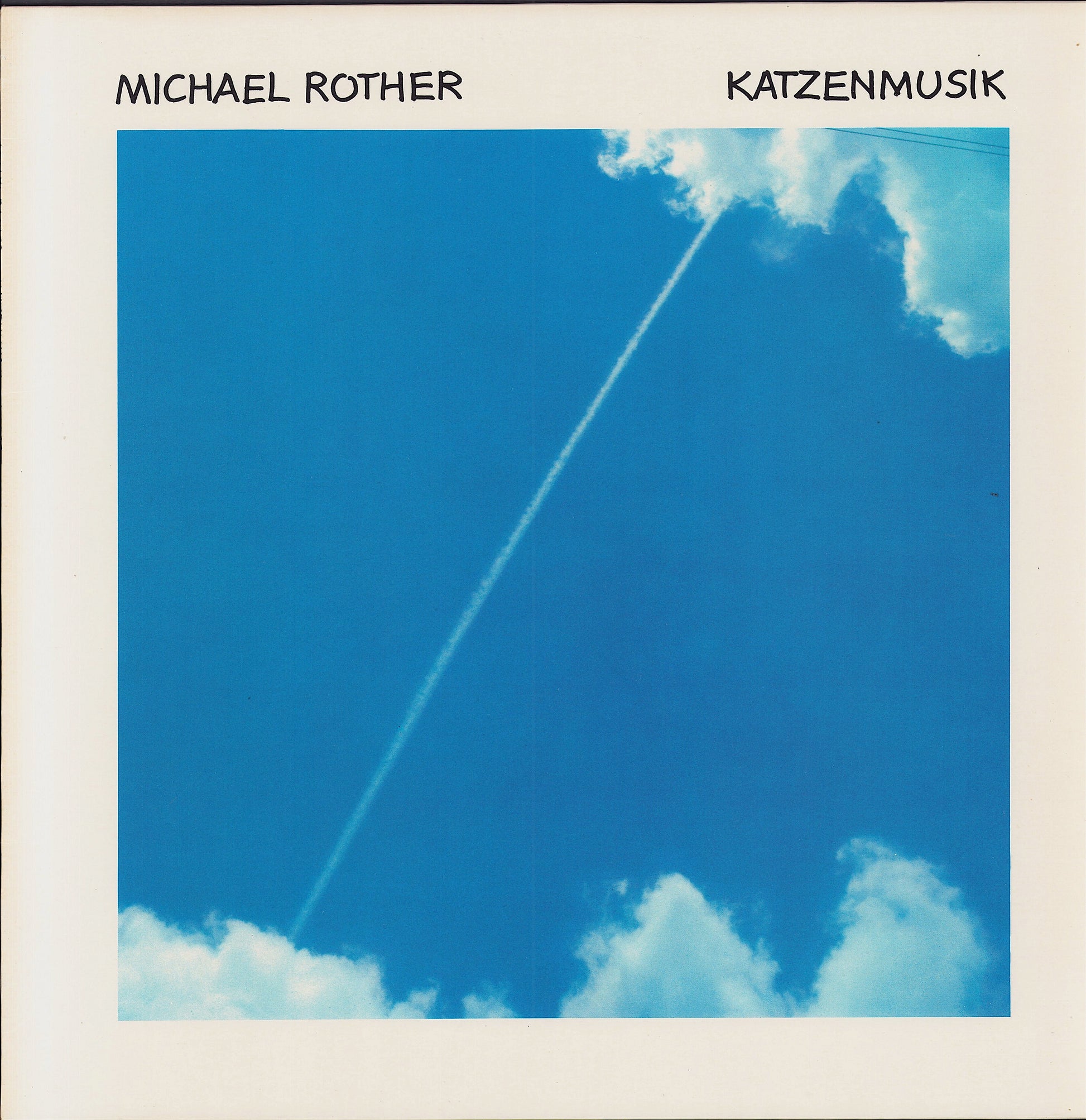 Michael Rother ‎- Katzenmusik (Vinyl LP)