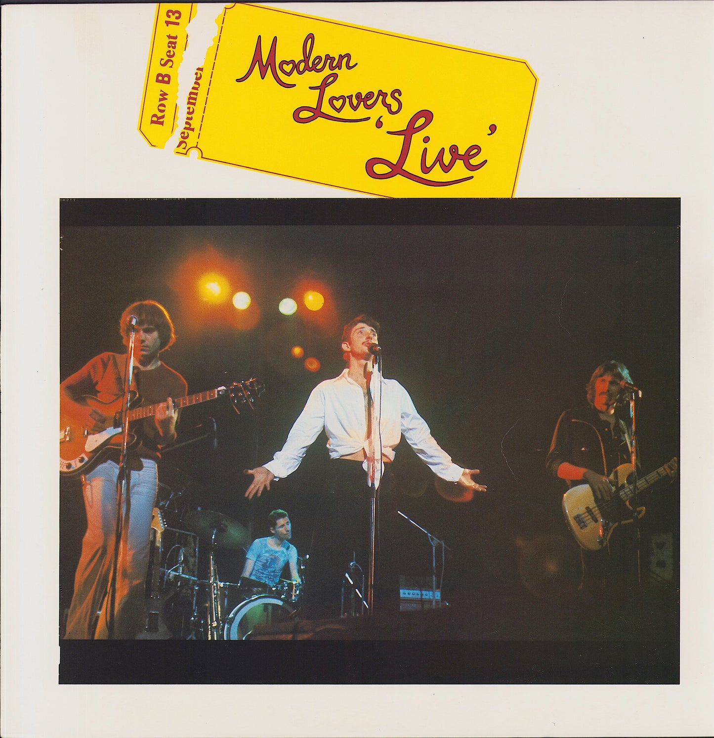 The Modern Lovers - Live Vinyl LP UK