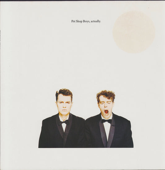 Pet Shop Boys - Actually Vinyl LP