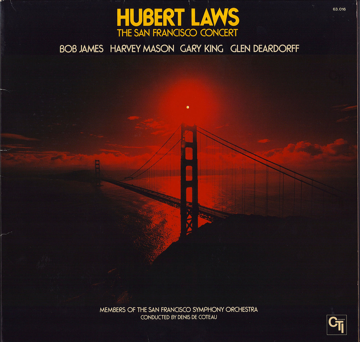 Hubert Laws ‎- The San Francisco Concert (Vinyl LP)