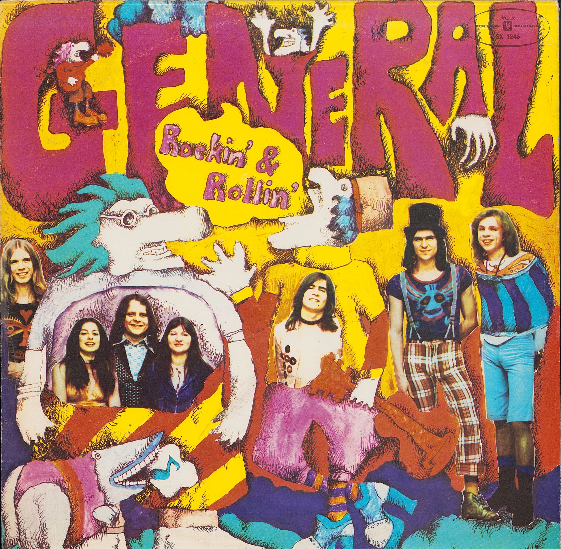 General - Rockin' & Rollin' Vinyl LP