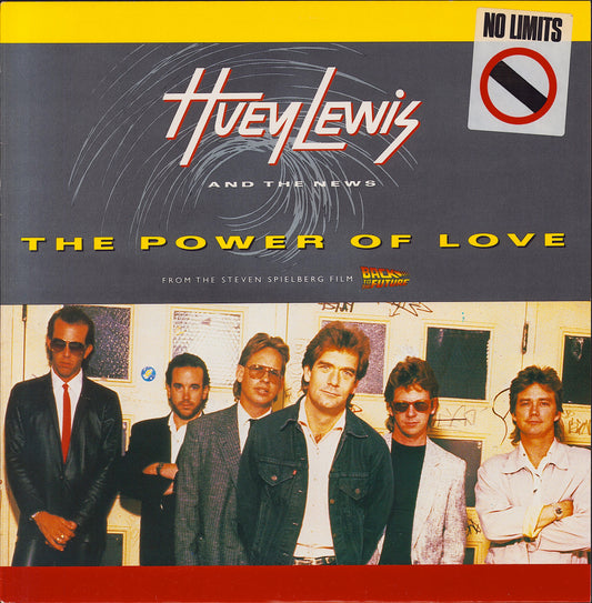 Huey Lewis And The News ‎- The Power Of Love (Vinyl 12")