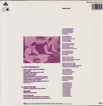 Bronski Beat – It Ain't Necessarily So Vinyl 12" Maxi