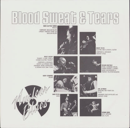 Blood Sweat & Tears feat. David Clayton Thomas ‎- Nuclear Blues Vinyl LP