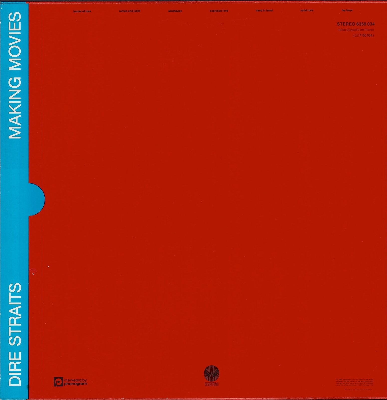 Dire Straits ‎– Making Movies – 2 LP / Vinile