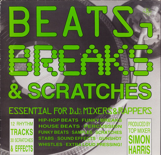 Simon Harris ‎- Beats, Breaks & Scratches Vinyl LP