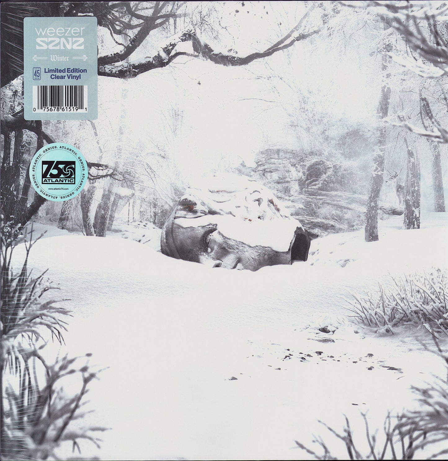 Weezer ‎- SZNZ: Winter (Clear Vinyl 12" EP) Limited Edition