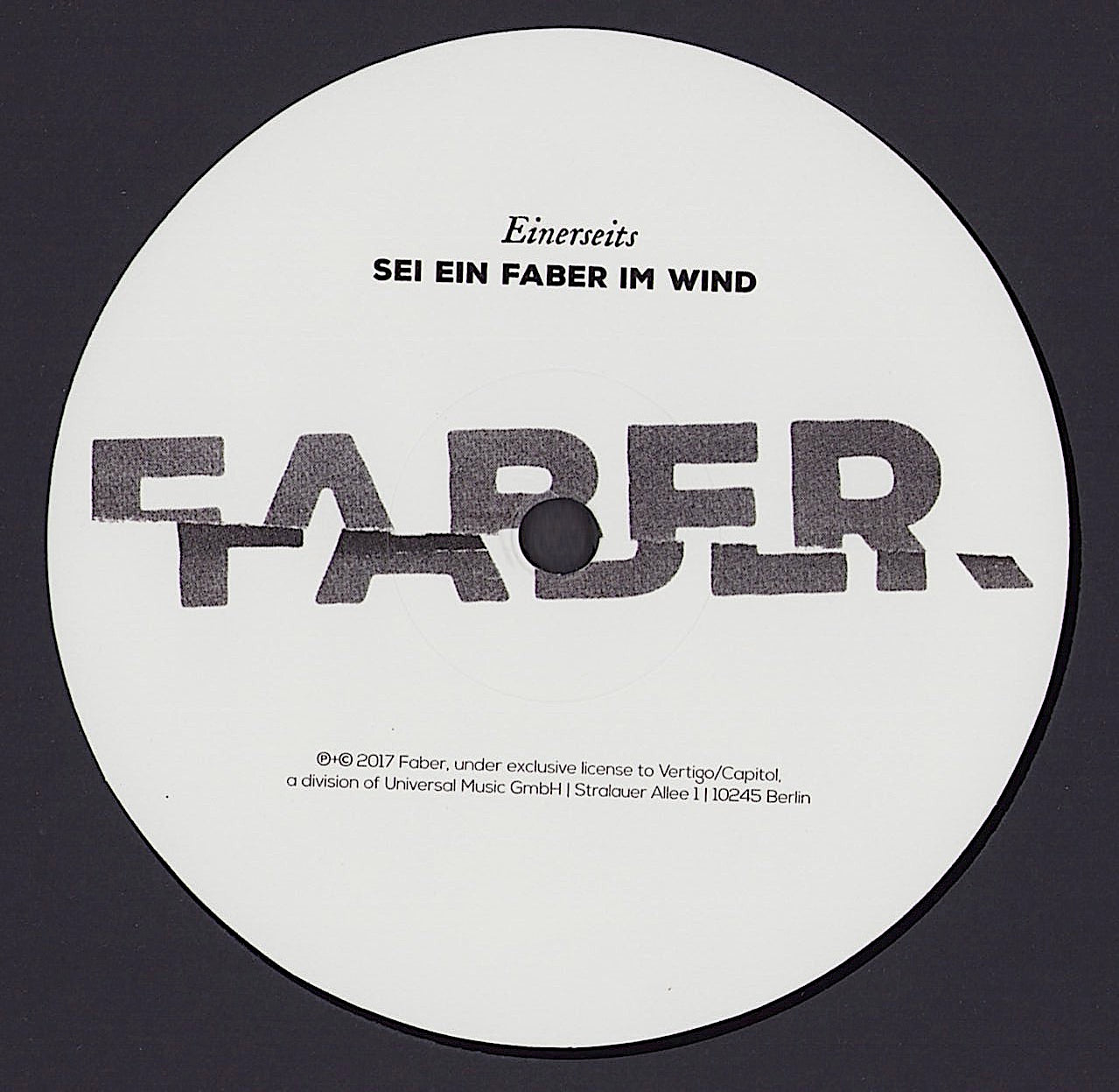 Faber - Sei Ein Faber Im Wind Vinyl LP