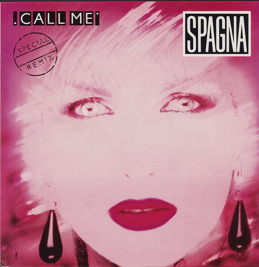 Spagna‎ - Call Me (Special Remix) (Vinyl 12")