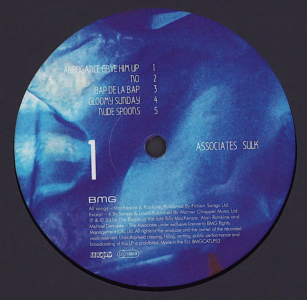 Associates - Sulk Vinyl LP