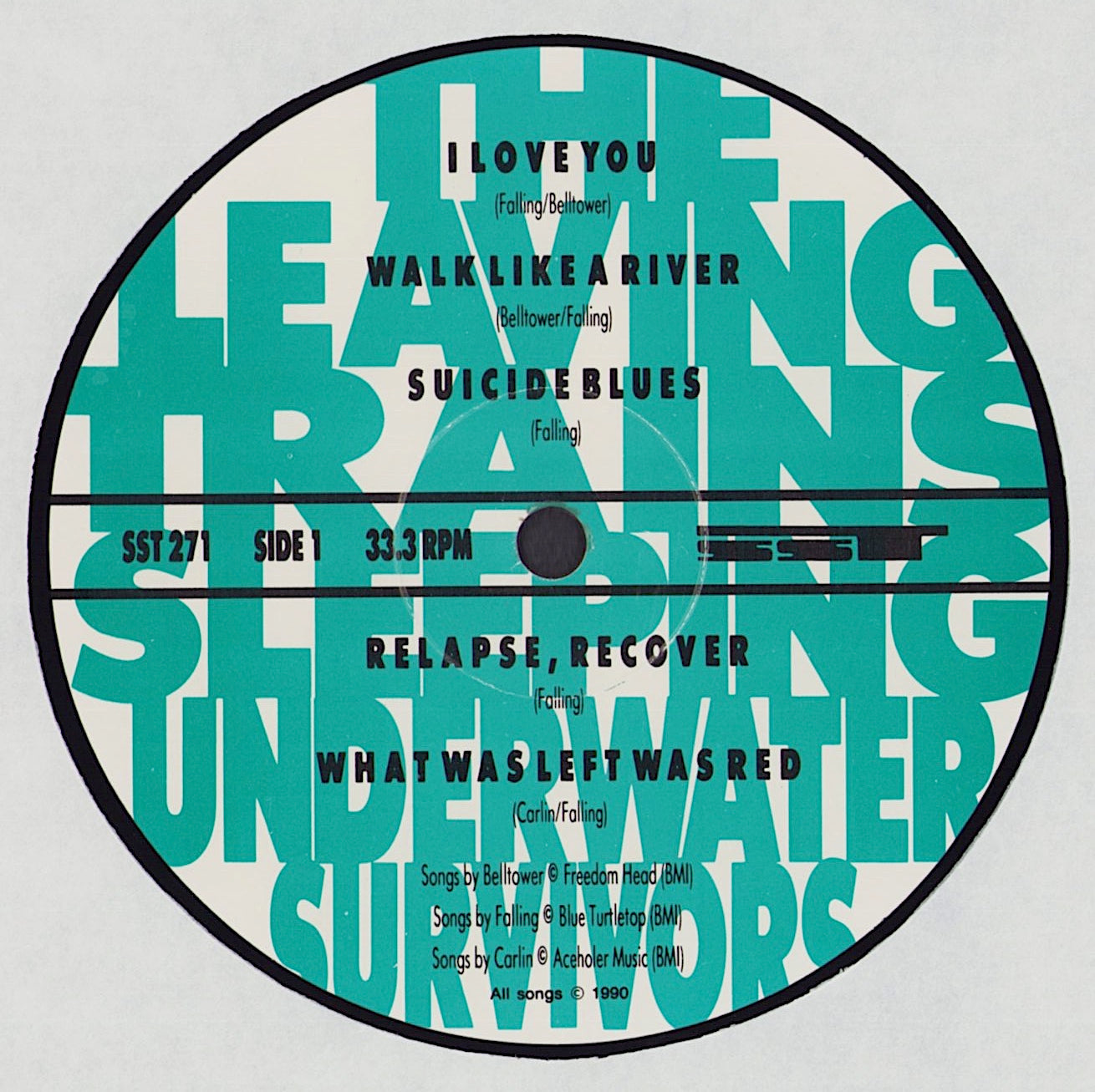 The Leaving Trains ‎- Sleeping Underwater Survivors Vinyl LP