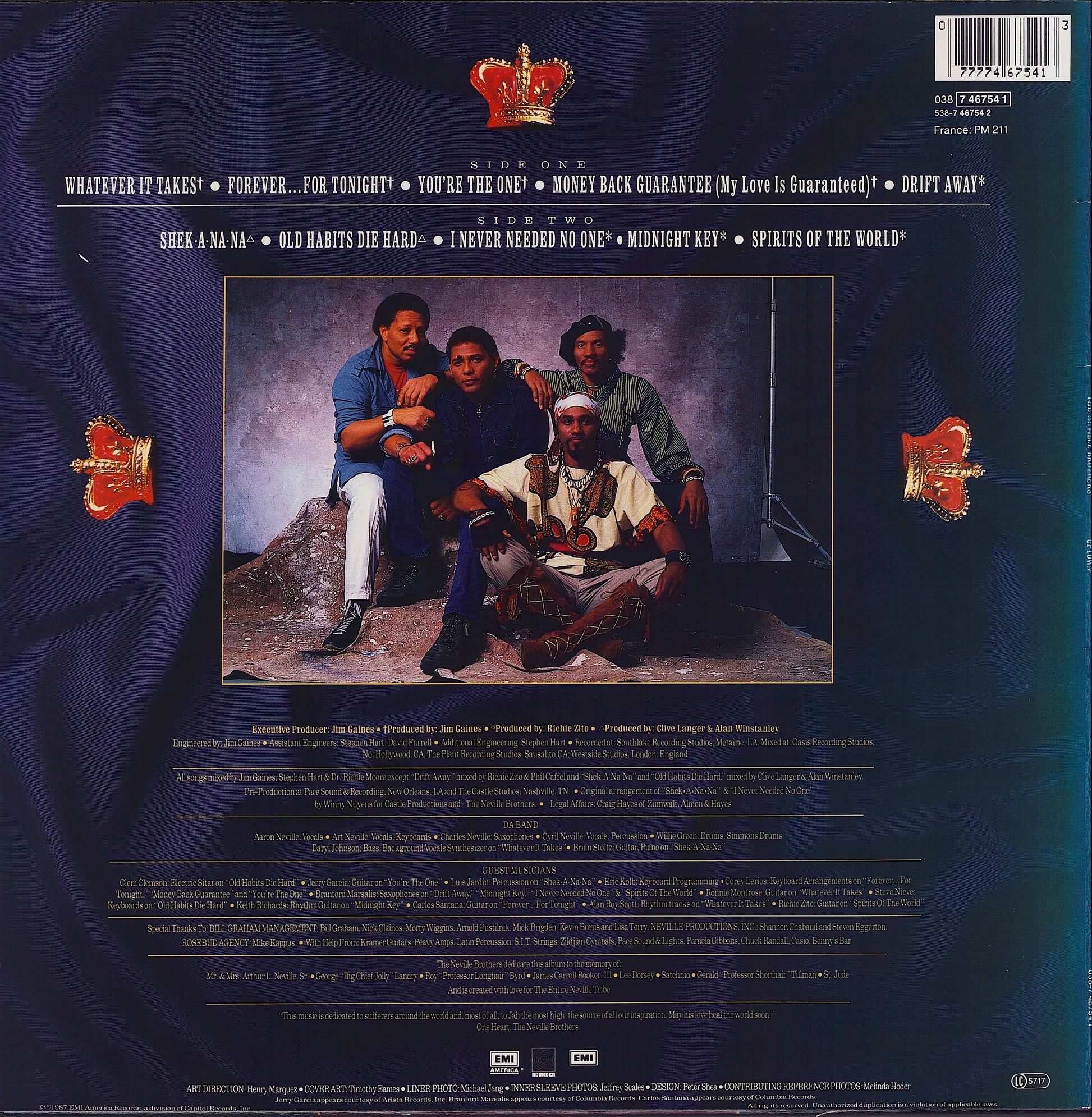 The Neville Brothers - Uptown Vinyl LP