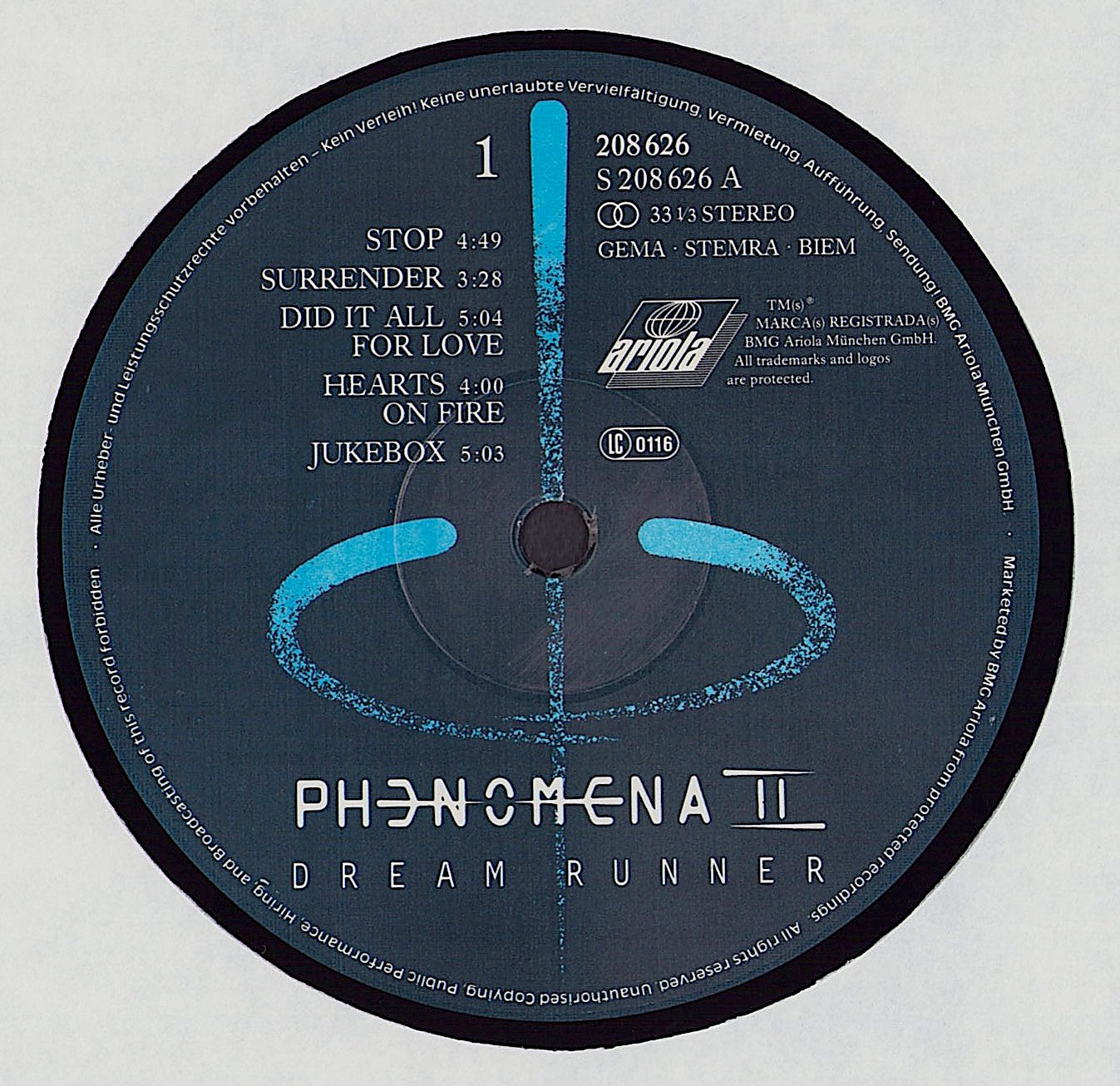 Phenomena II - Dream Runner Vinyl LP