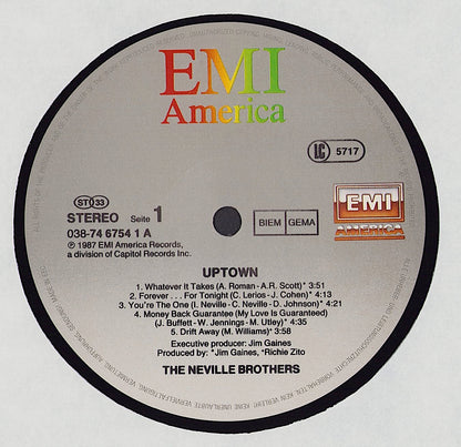The Neville Brothers - Uptown Vinyl LP
