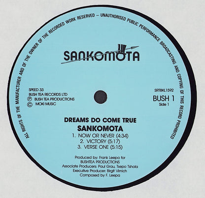 Sankomota - Dreams Do Come True Vinyl LP