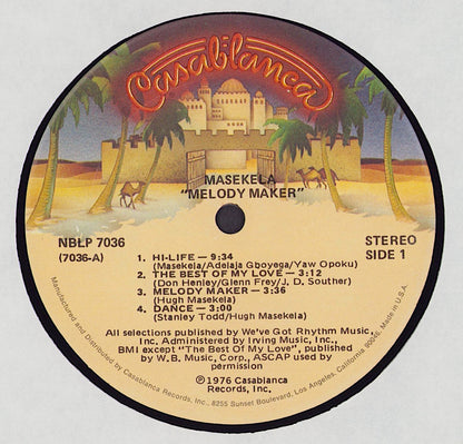 Masekela - Melody Maker Vinyl LP