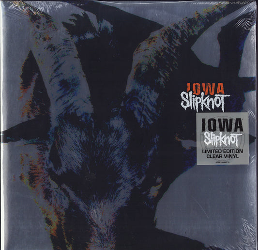 Slipknot ‎- Iowa Clear Vinyl 2LP Limited Edition