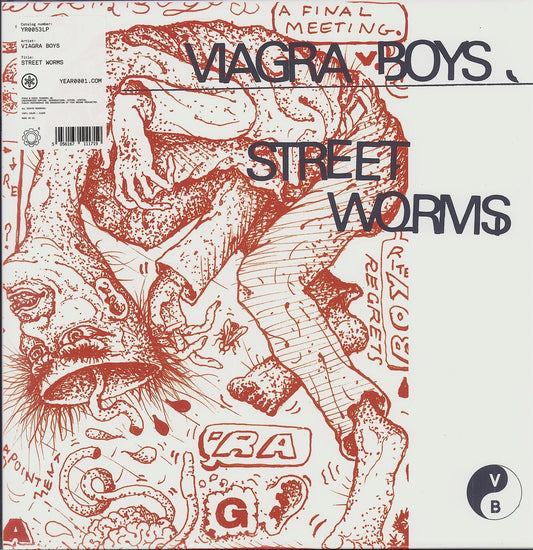 Viagra Boys ‎- Street Worms Clear Vinyl LP