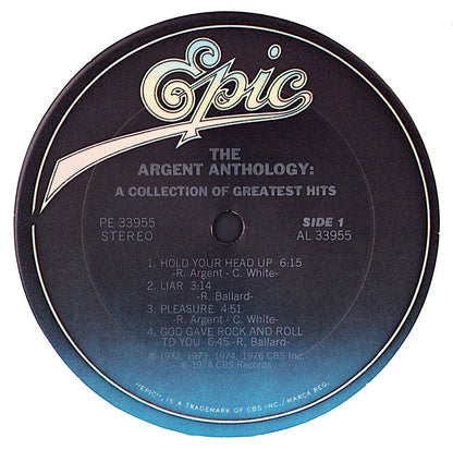 Argent – The Argent Anthology - A Collection Of Greatest Hits Vinyl LP