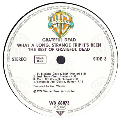 The Grateful Dead – What A Long Strange Trip It's Been: The Best Of The Grateful Dead Vinyl 2LP