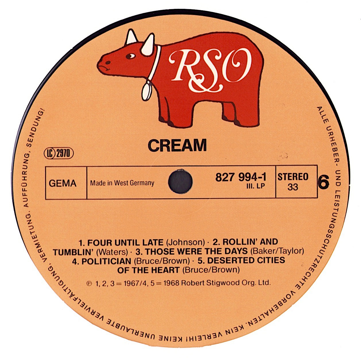 Cream - Cream Vinyl 3LP