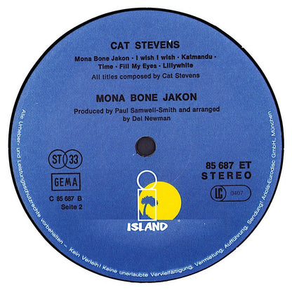 Cat Stevens – Mona Bone Jakon Vinyl LP