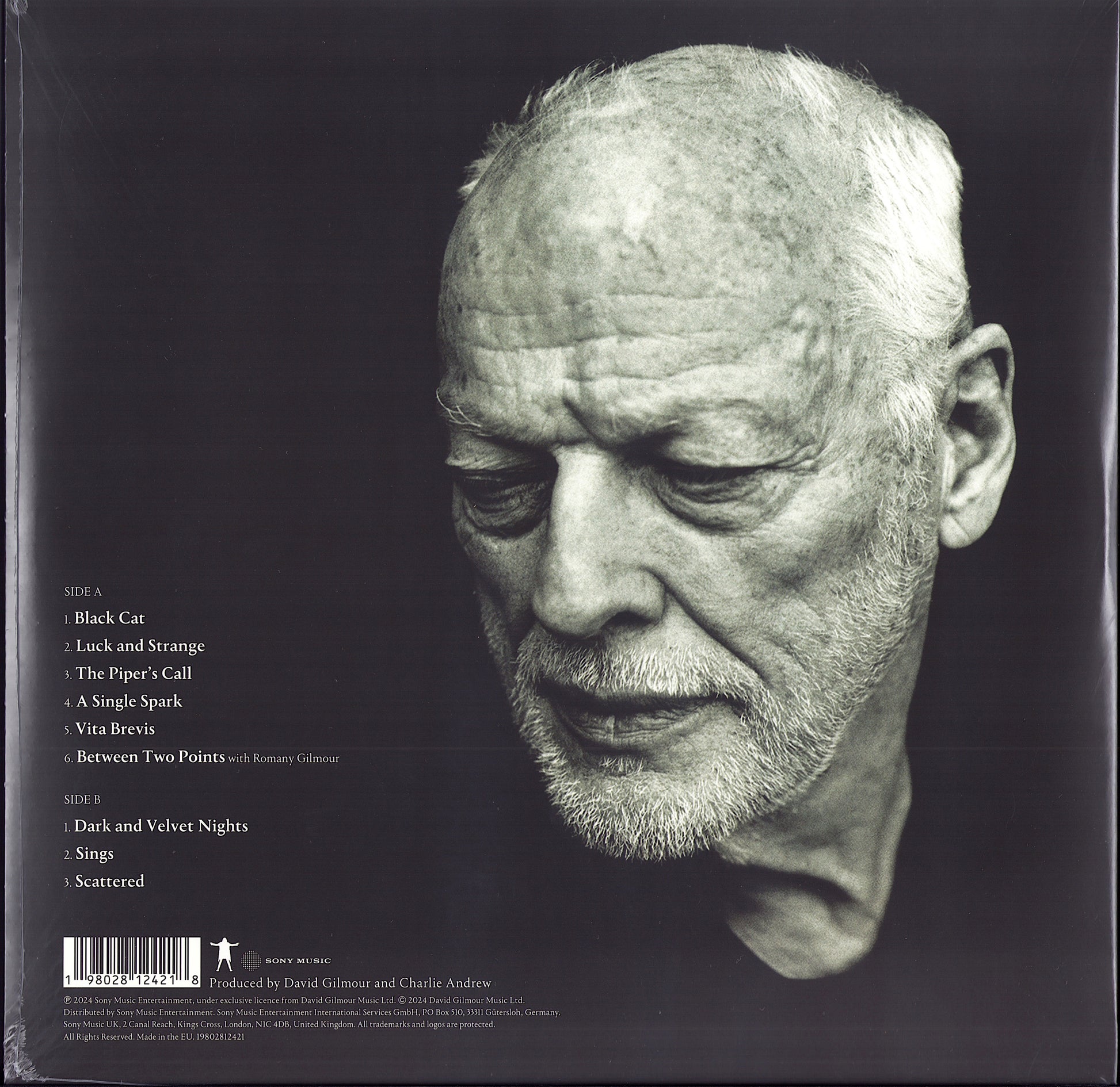 David Gilmour – Luck And Strange Seablue Translucent Vinyl LP Limited Edition