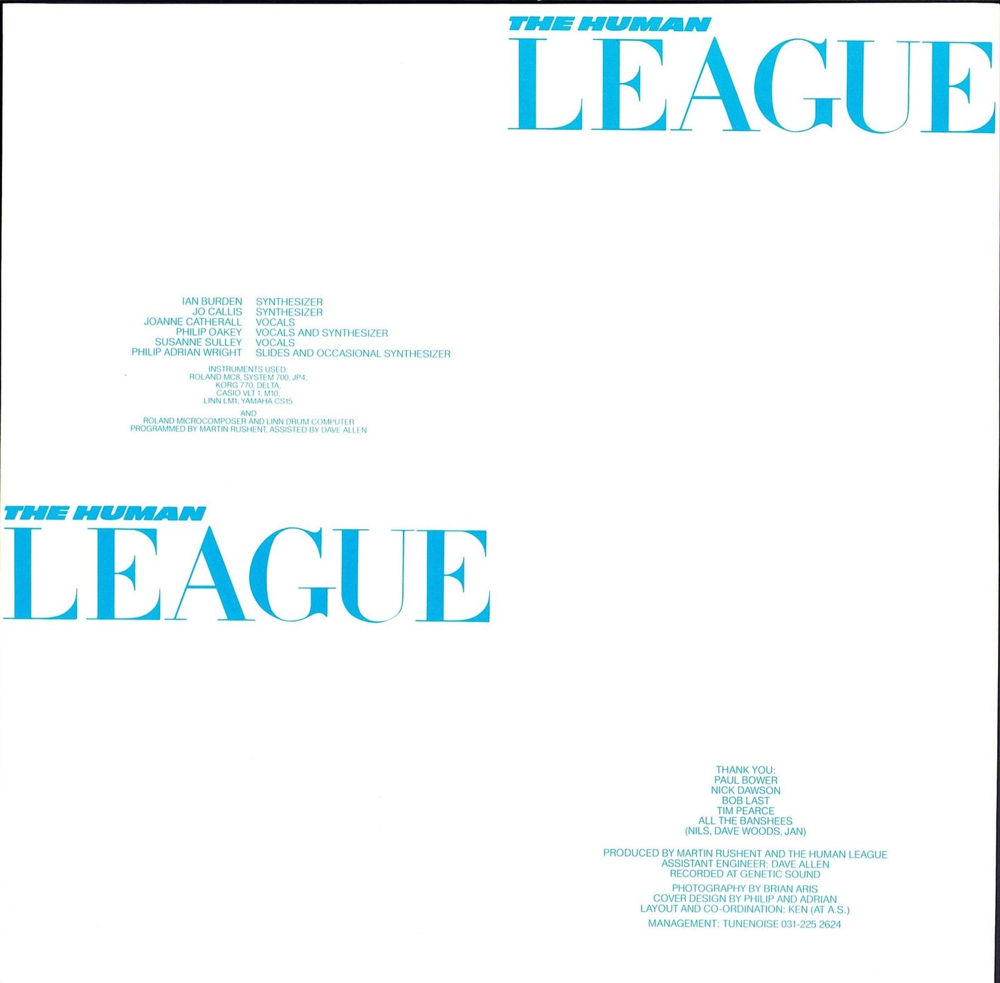 The Human League - Dare! Vinyl LP