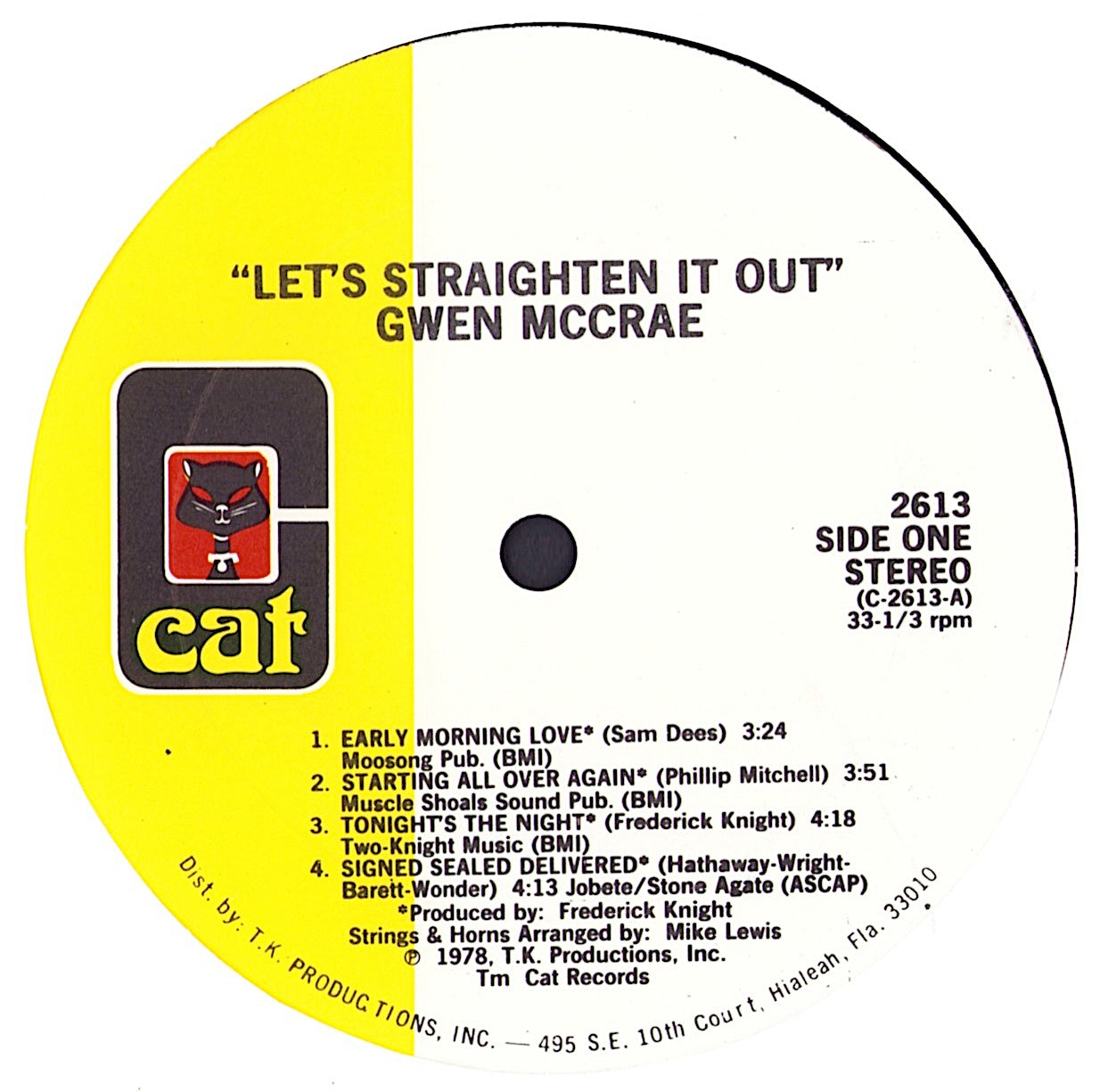 Gwen McCrae – Let's Straighten It Out Vinyl LP