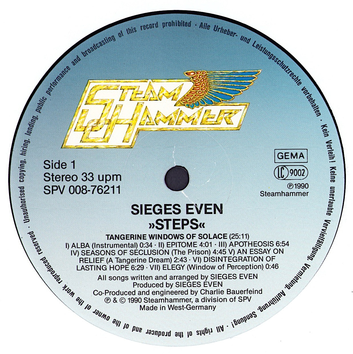 Sieges Even - Steps