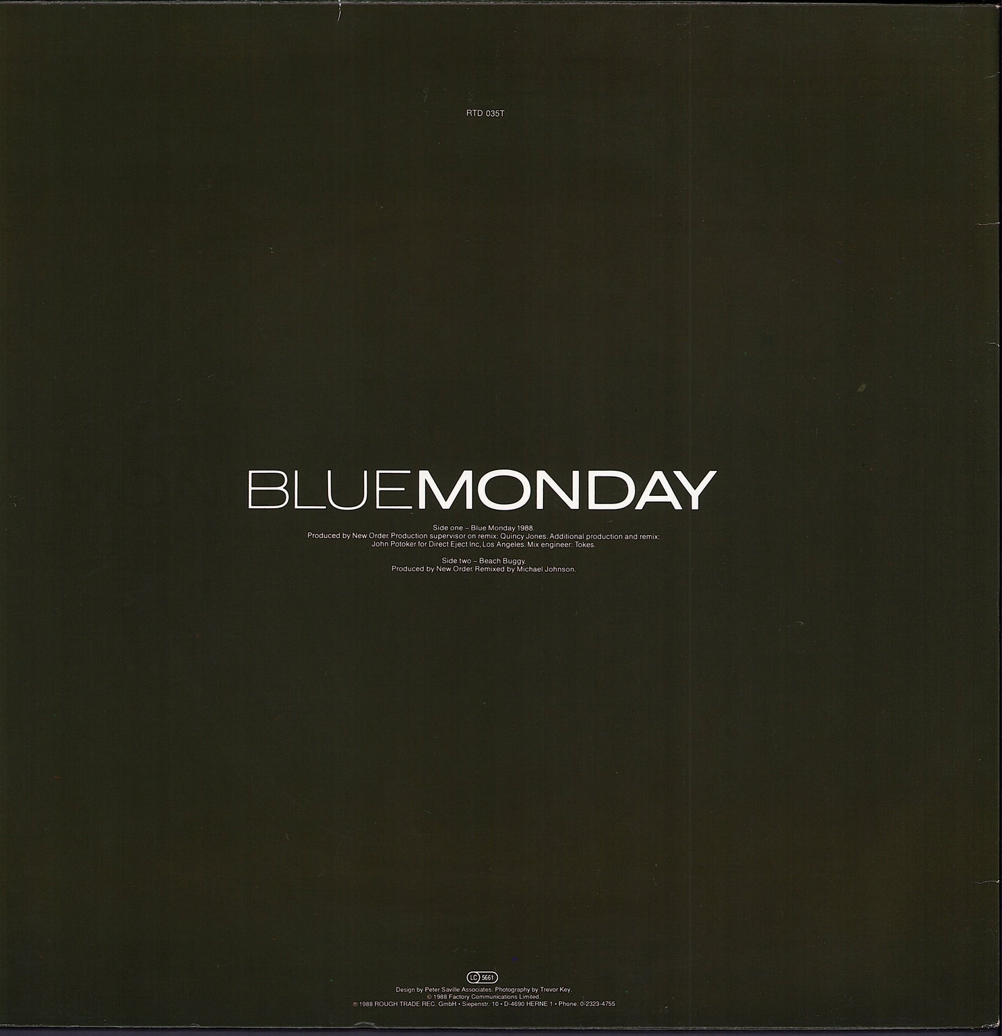 New Order - Blue Monday 1988