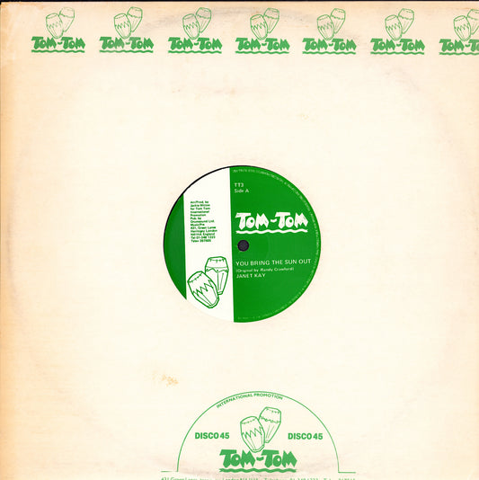 Janet Kay ‎- You Bring The Sun Out Vinyl 12" Maxi-Single