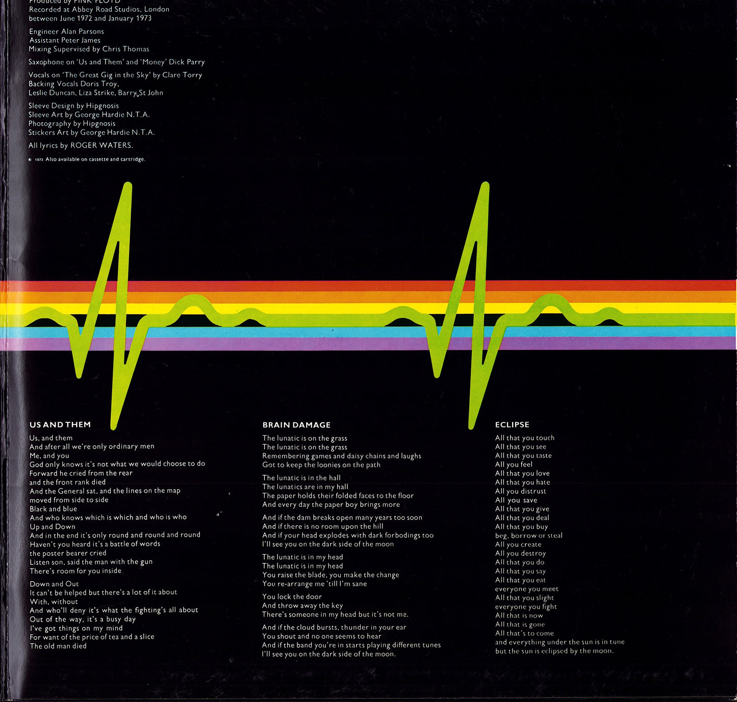 Pink Floyd - The Dark Side Of The Moon Vinyl LP + 2 Poster