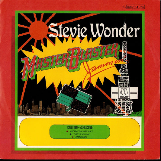 Stevie Wonder – Master Blaster Jammin' Vinyl 7" | DE Original | 1980