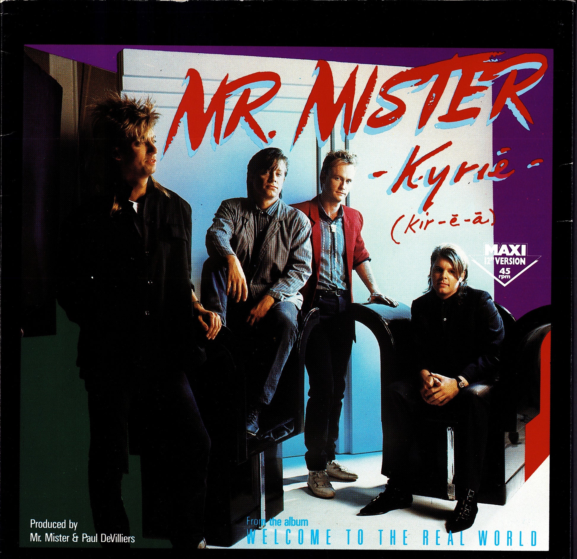 Mr. Mister – Kyrie Vinyl 12" Maxi-Single | EU Original | 1986
