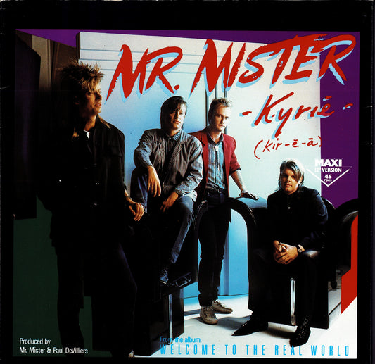 Mr. Mister – Kyrie Vinyl 12" Maxi-Single | EU Original | 1986