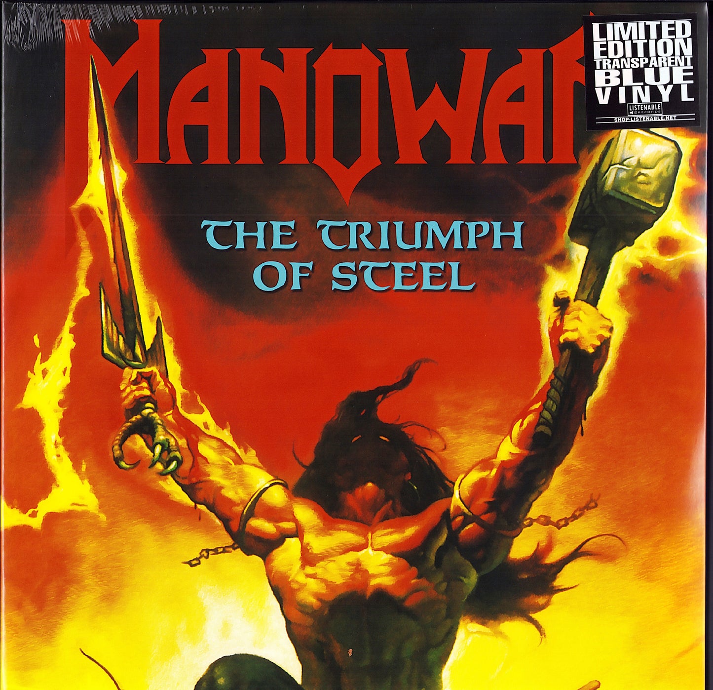 Manowar ‎- The Triumph Of Steel Vinyl 2LP