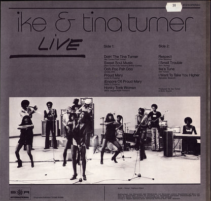 Ike & Tina Turner – Live Vinyl LP Club Edition