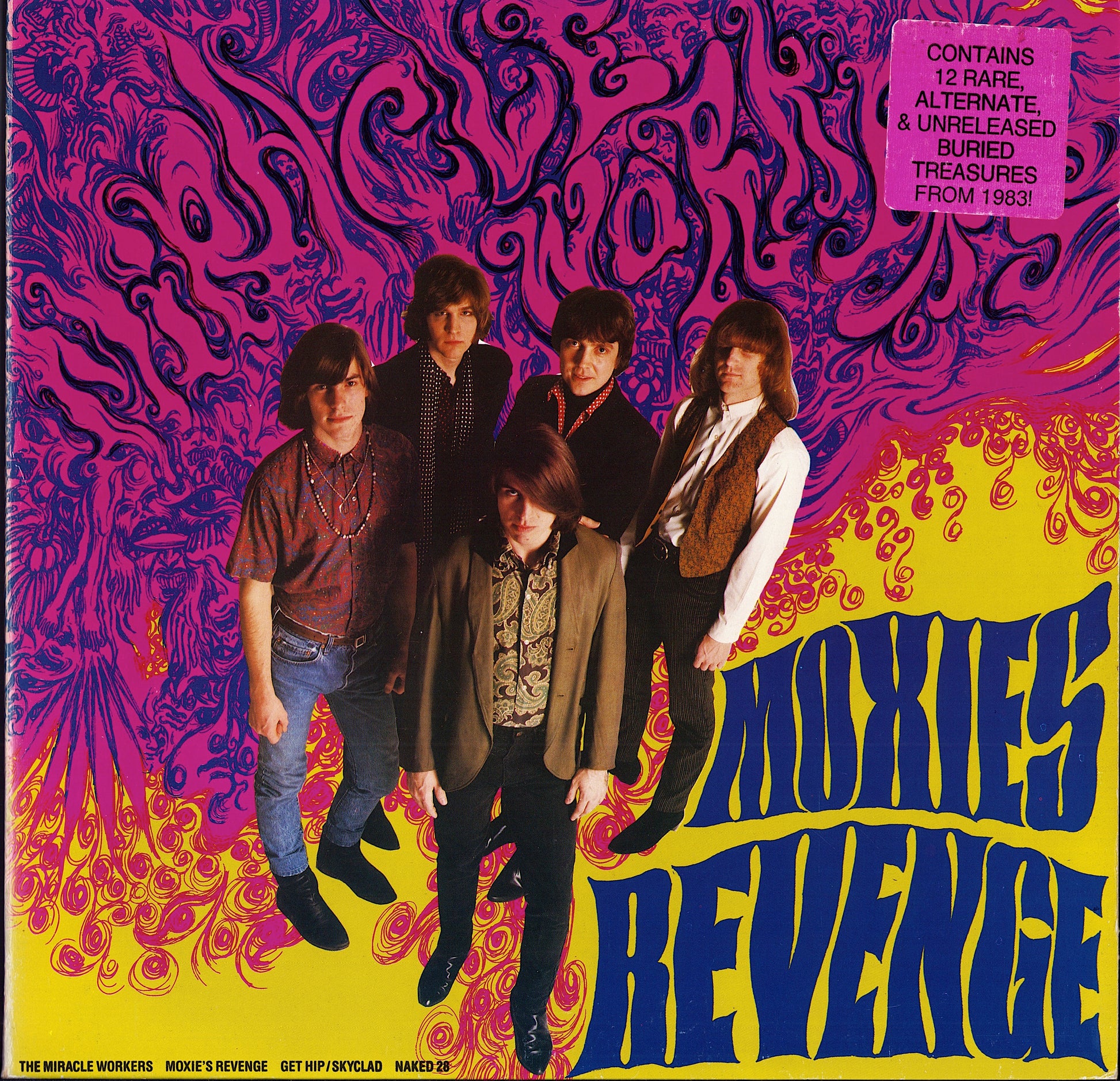 Miracle Workers ‎- Moxie's Revenge (Turquoise Marbled Vinyl LP)