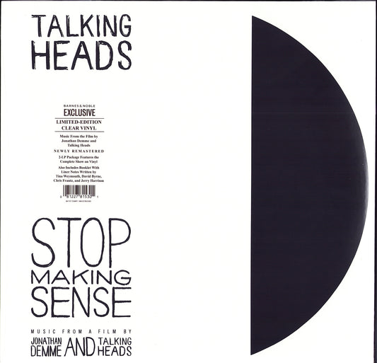 Talking Heads - Stop Making Sense - Limited Edition Clear Vinyl 2LP