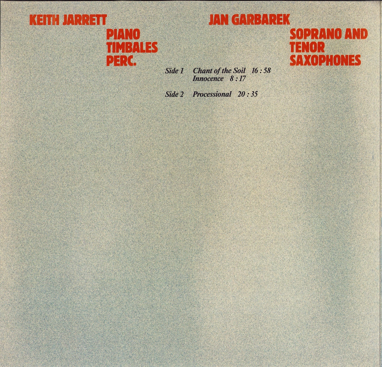 Keith Jarrett - Nude Ants Live At The Village Vanguard