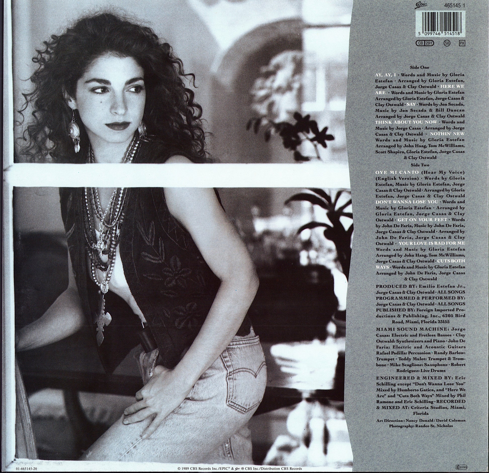 Gloria Estefan - Cuts Both Ways Vinyl LP