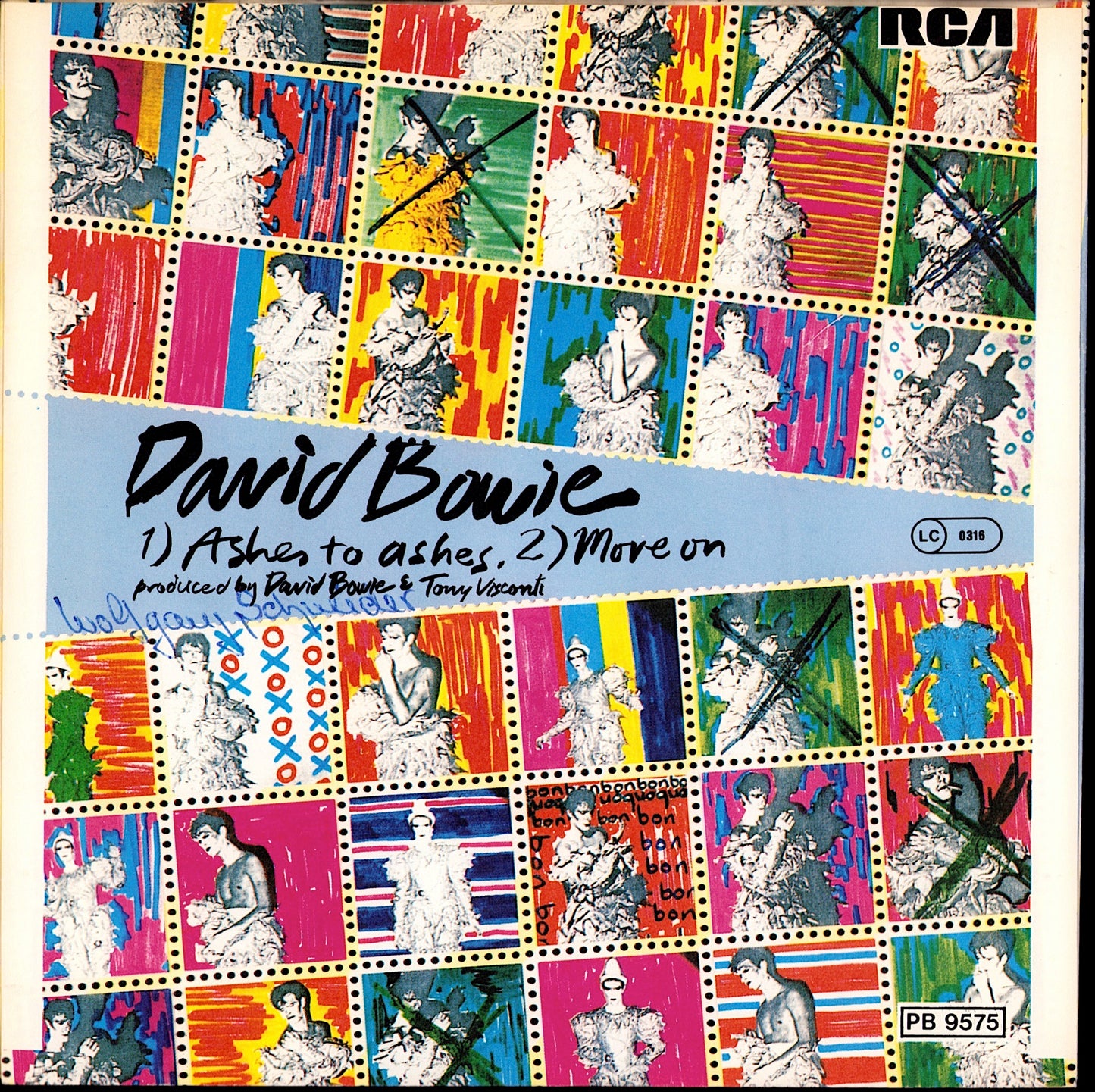 David Bowie – Ashes To Ashes Vinyl 7" | DE Original | 1980