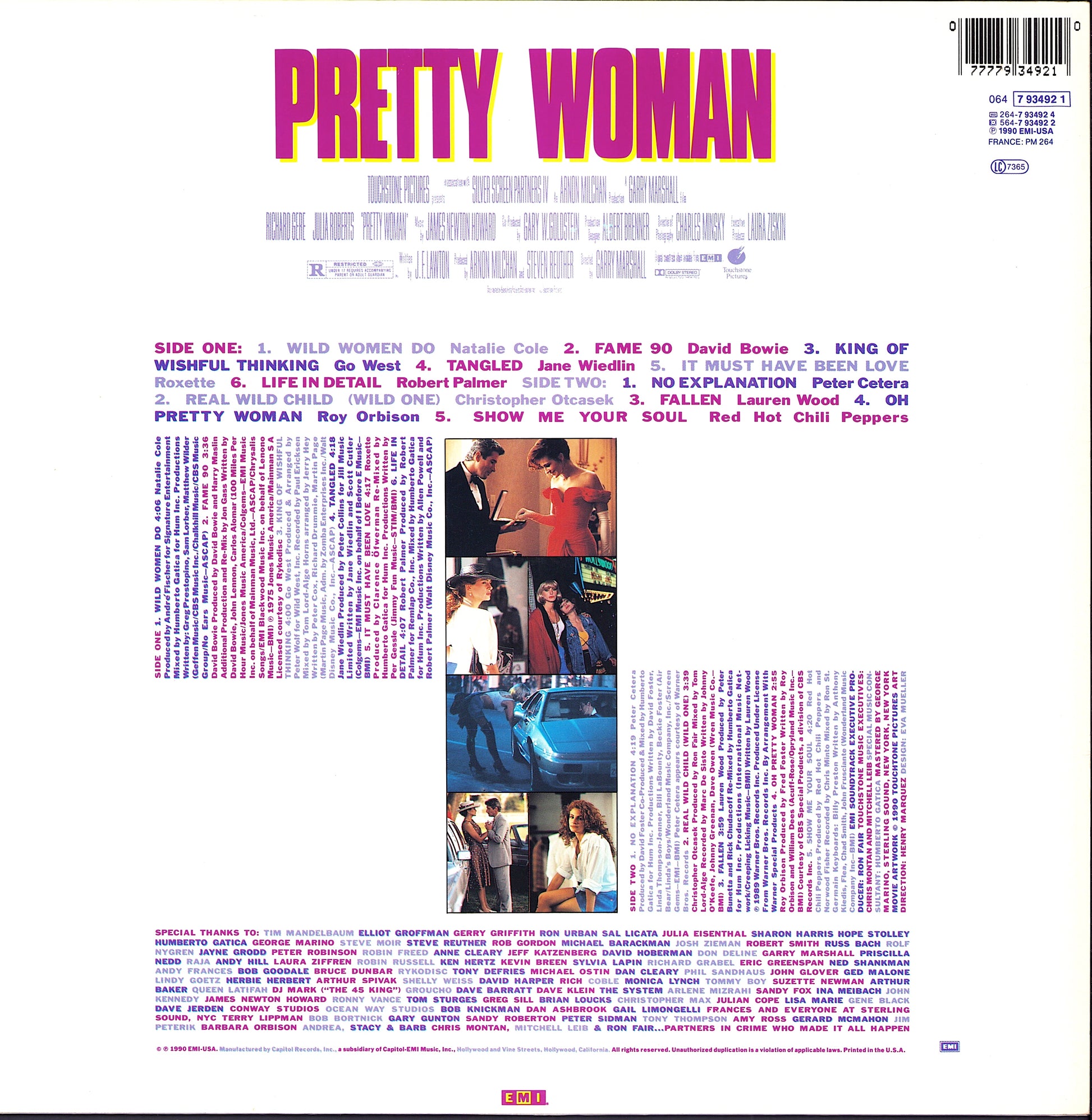 Pretty Woman Original Motion Picture Soundtrack Vinyl LP