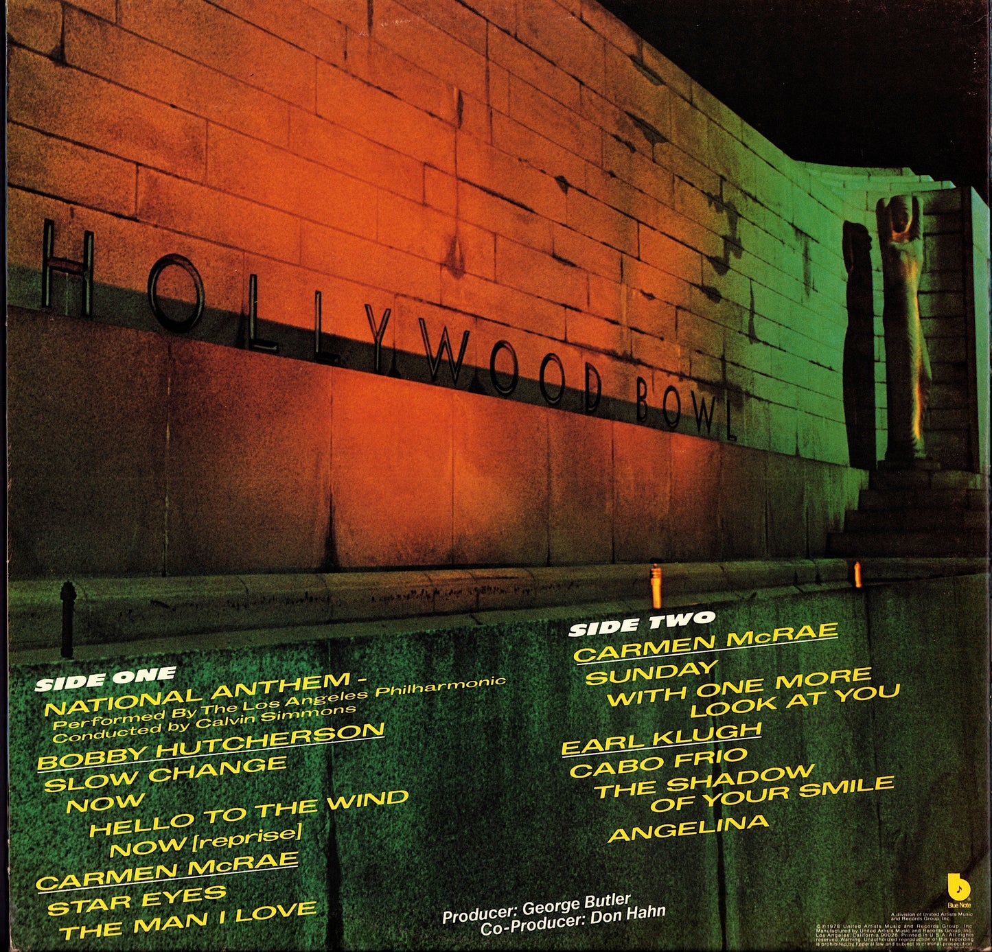 Blue Note Meets The L.A. Philharmonic Vinyl LP | US Original | 1978